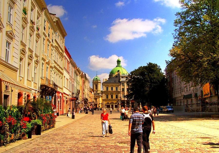 Romantic Apartment On Rynok Square With Air-Conditioning ลวีฟ ภายนอก รูปภาพ